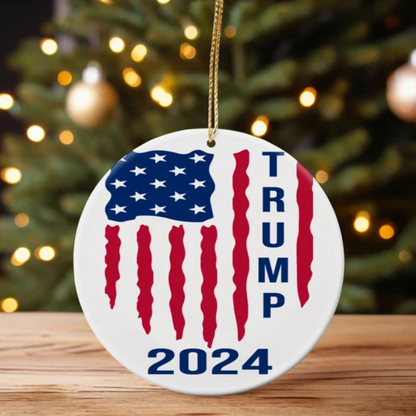 Trump Ornament,Trump Failed Attempt Ornament, Trump Make Christmas Great Again Ornament