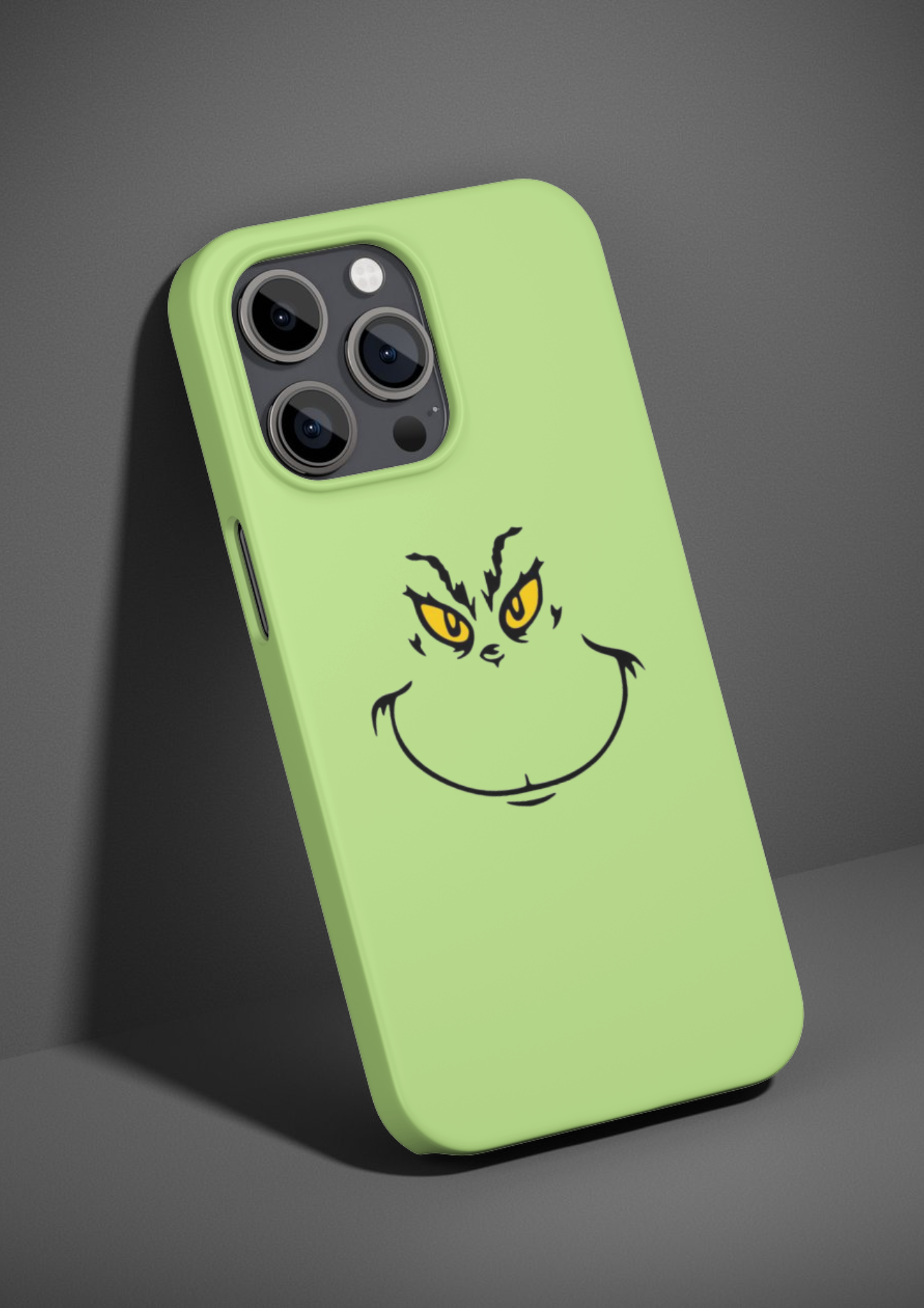 Funny Grinch Christmas PhoneCase, Grinch Style Phone Case