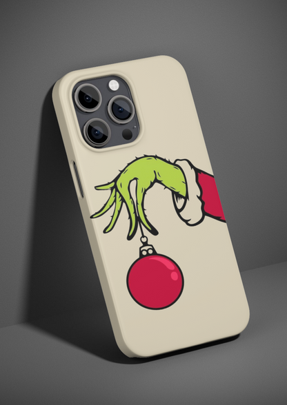 Funny Grinch Christmas PhoneCase, Grinch Style Phone Case