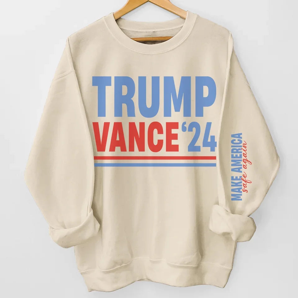 America Will Have Its Own Glory - US Elections Unisex Sweatshirt With Design On Sleeve