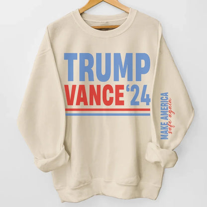 America Will Have Its Own Glory - US Elections Unisex Sweatshirt With Design On Sleeve