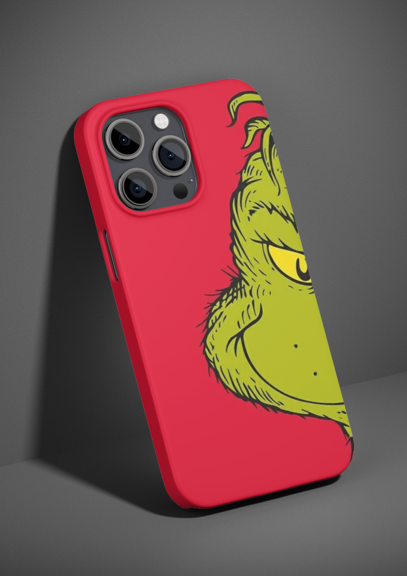 Funny Grinch Christmas PhoneCase, Grinch Style Phone Case