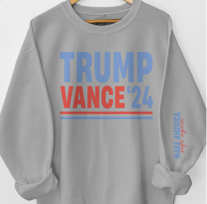 America Will Have Its Own Glory - US Elections Unisex Sweatshirt With Design On Sleeve