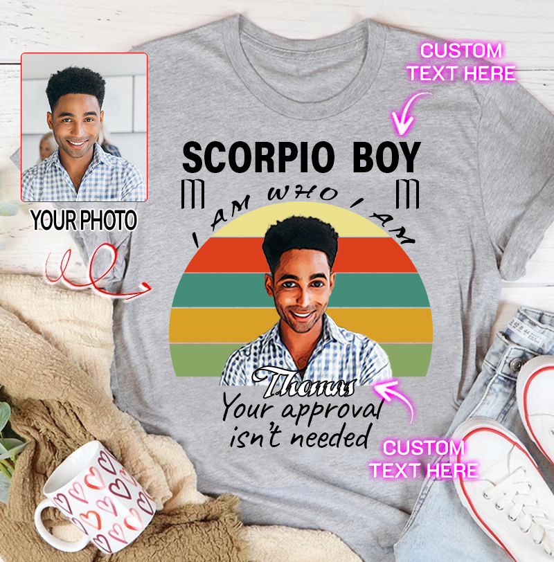 Scorpio Birthday Tee, Scorpio Season Birthday Special, Scorpio Zodiac T-Shirts, Zodiac Birthday Gift for Ladies Men